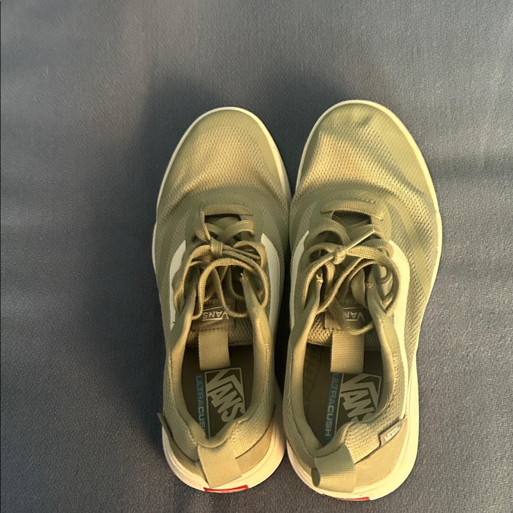 Vans Sage Green Athletic Shoes